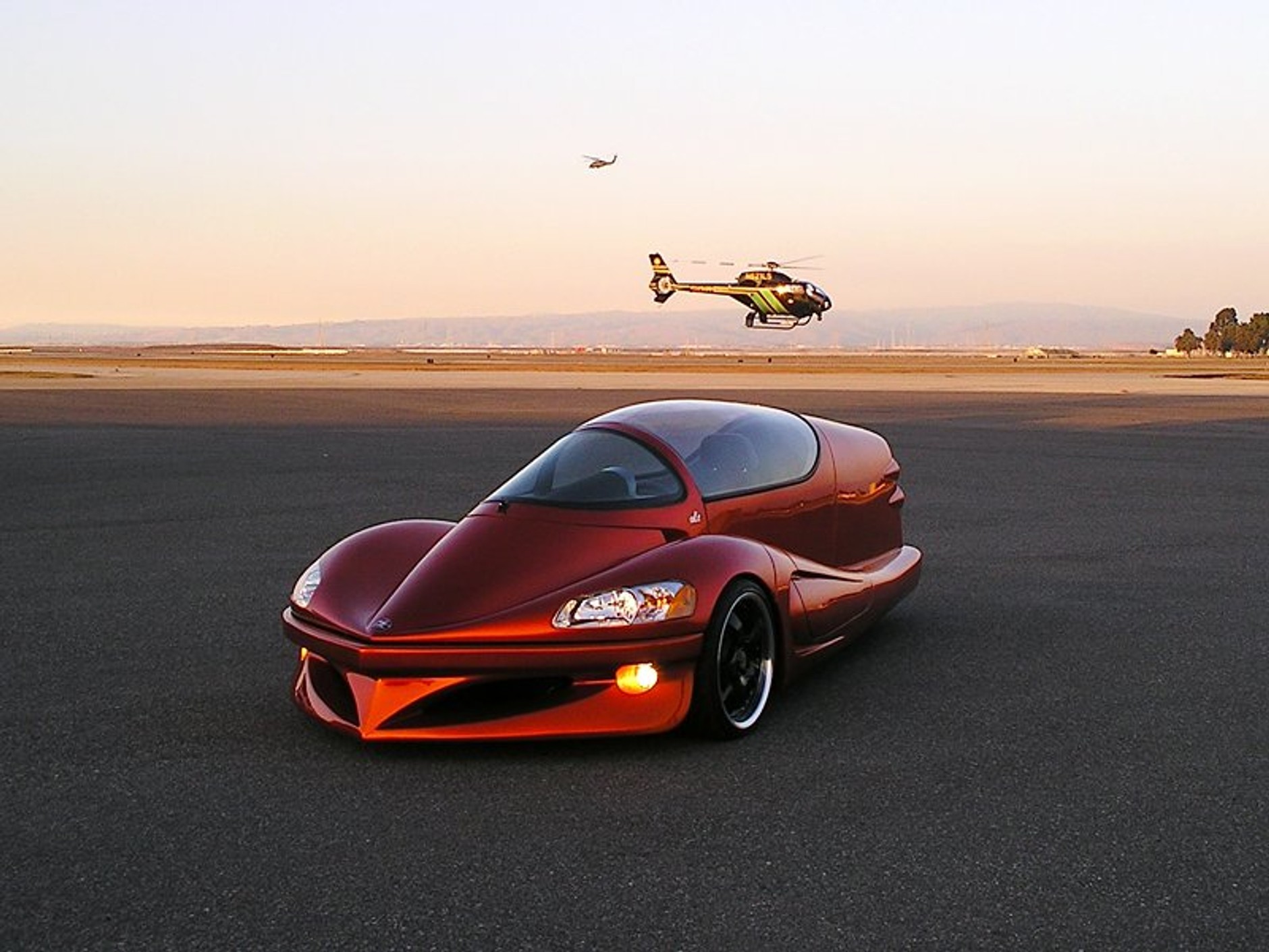 Trójkołowy projekt Alé z Kanady spala tylko 2,6 l/100 km