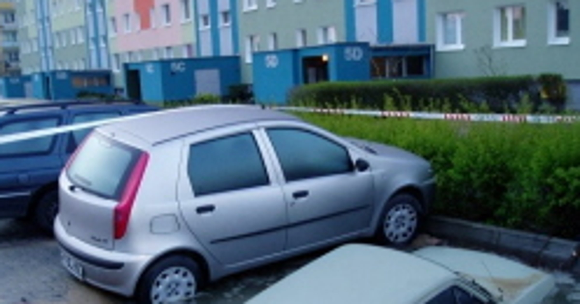 Maluch zatonął... na parkingu
