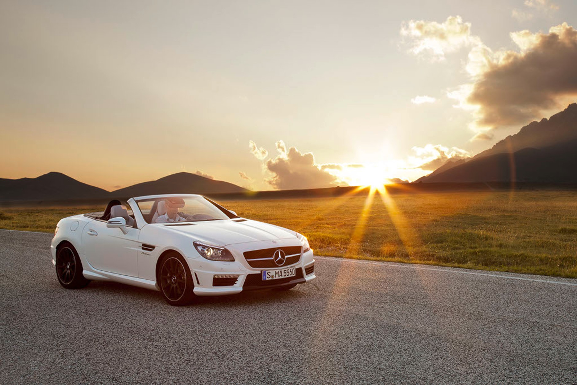 Mercedes SLK 55 AMG: mocny zawodnik