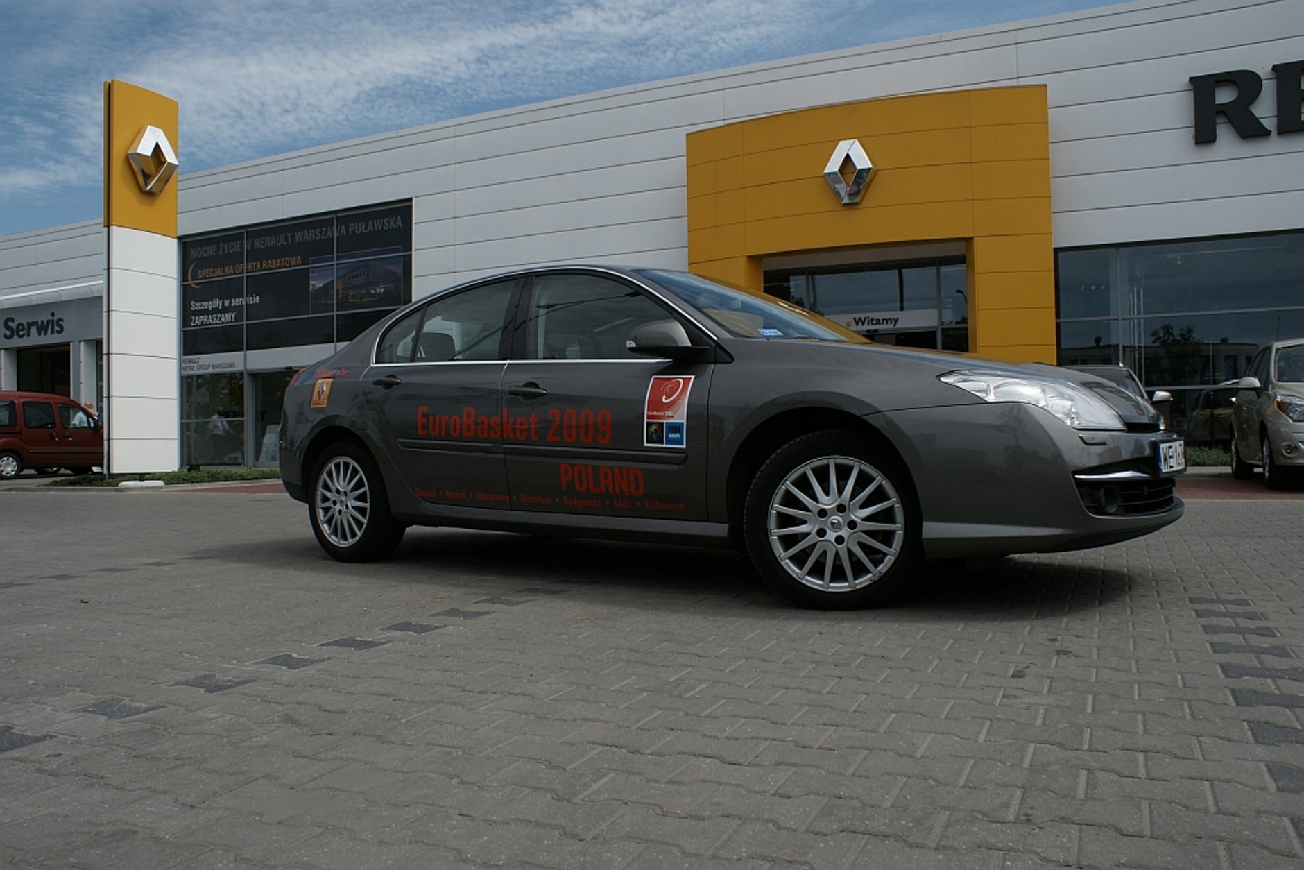 Renault oficjalnym partnerem EuroBasket 2009
