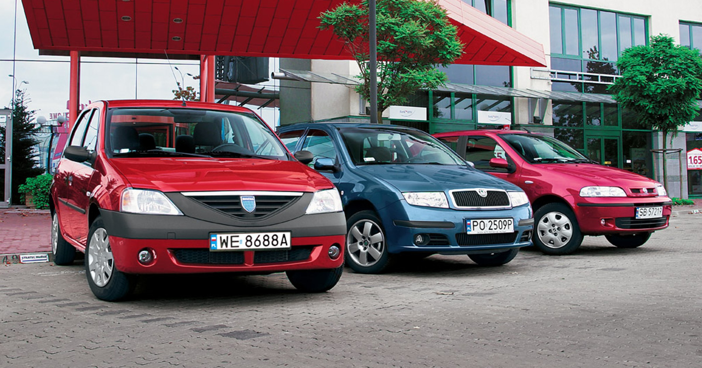 Dacia Logan kontra Fiat Albea i Skoda Fabia: sedany dla tych co liczą każdy grosz