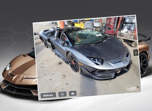 Skasowane, ale prawie nowe Lamborghini Aventador SVJ Roadster zostało sprzedane