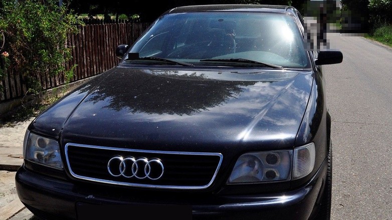 Skradzione Audi wróciło do właściciela