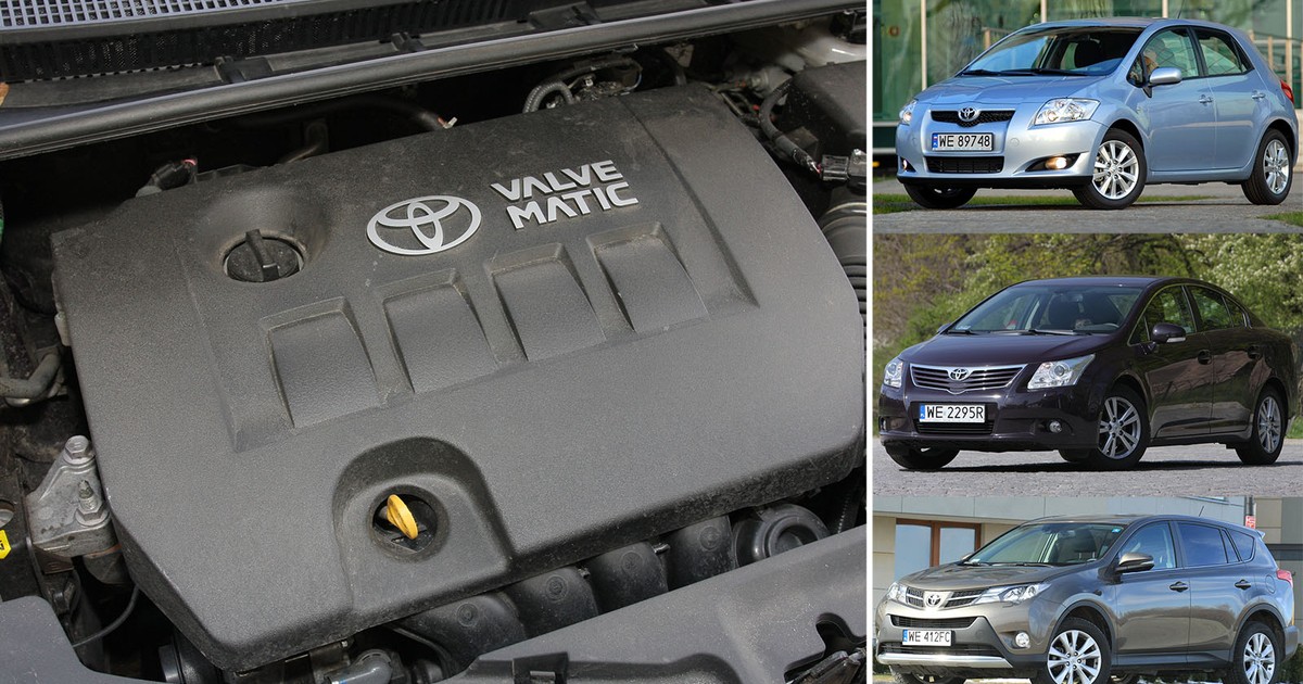 Toyota 1.6, 1.8 i 2.0 Valvematic (od 2006 r.); koszt instalacji LPG: od 2800 zł