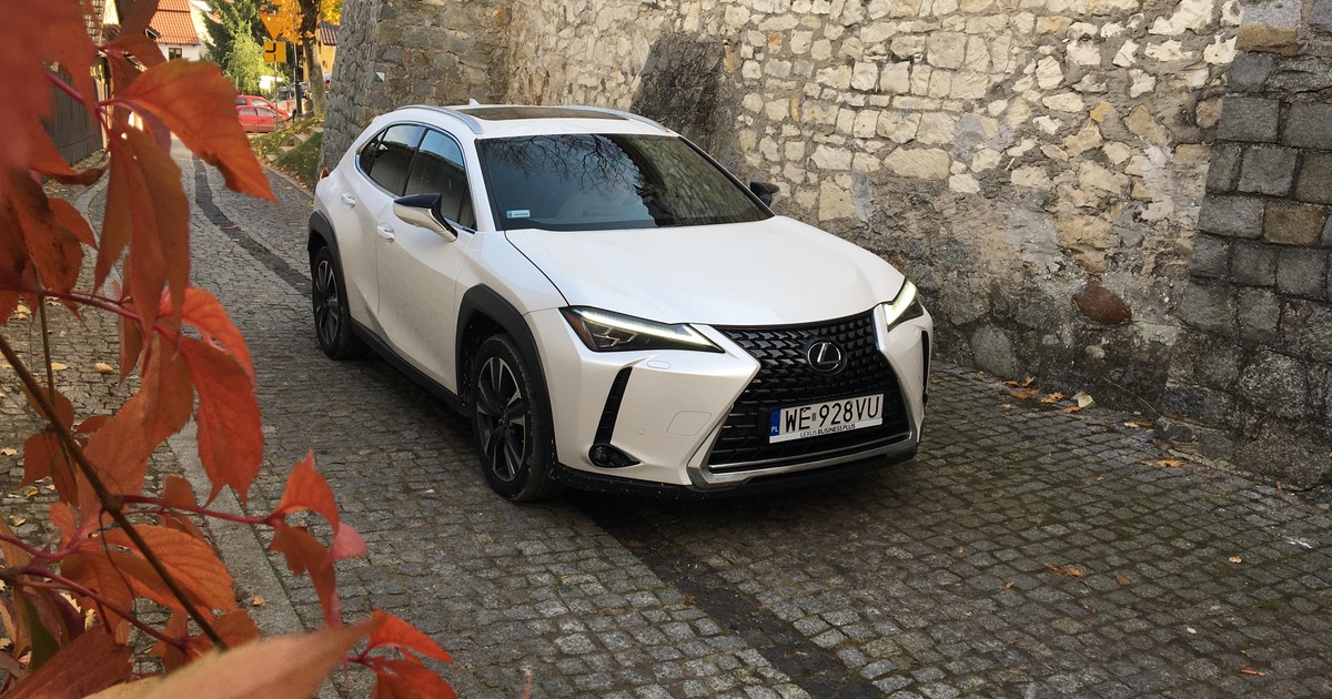 Lexus UX 200 – mało praktyczny, ale za to nieprzeciętnie ładny