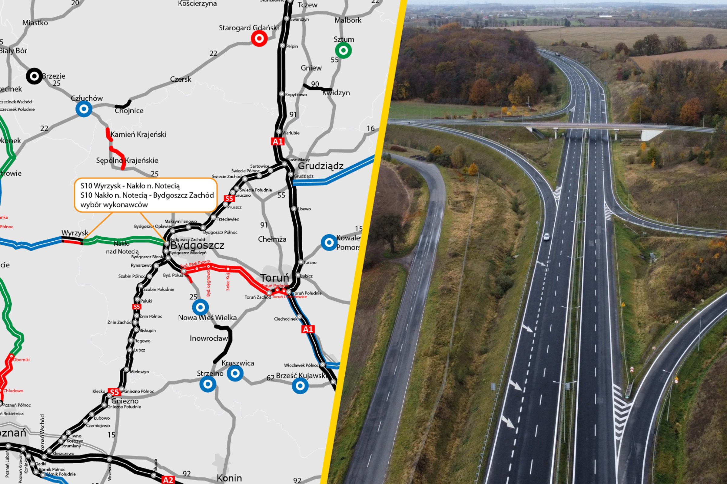 Dwa kolejne odcinki S10 z kluczowymi decyzjami. W sumie 40 km za 1,2 mld zł