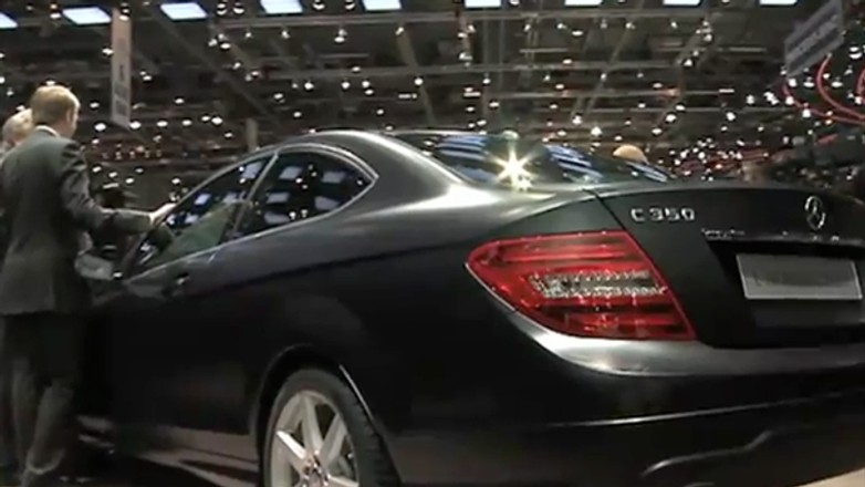 Mercedes klasy C Coupe - Geneva Motorshow 2011
