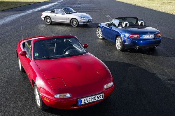 Mazda MX-5 -  3 generacje