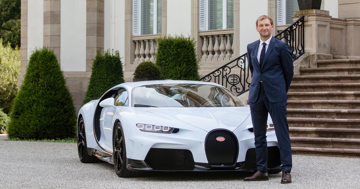 Jakub Pietrzak i Bugatti