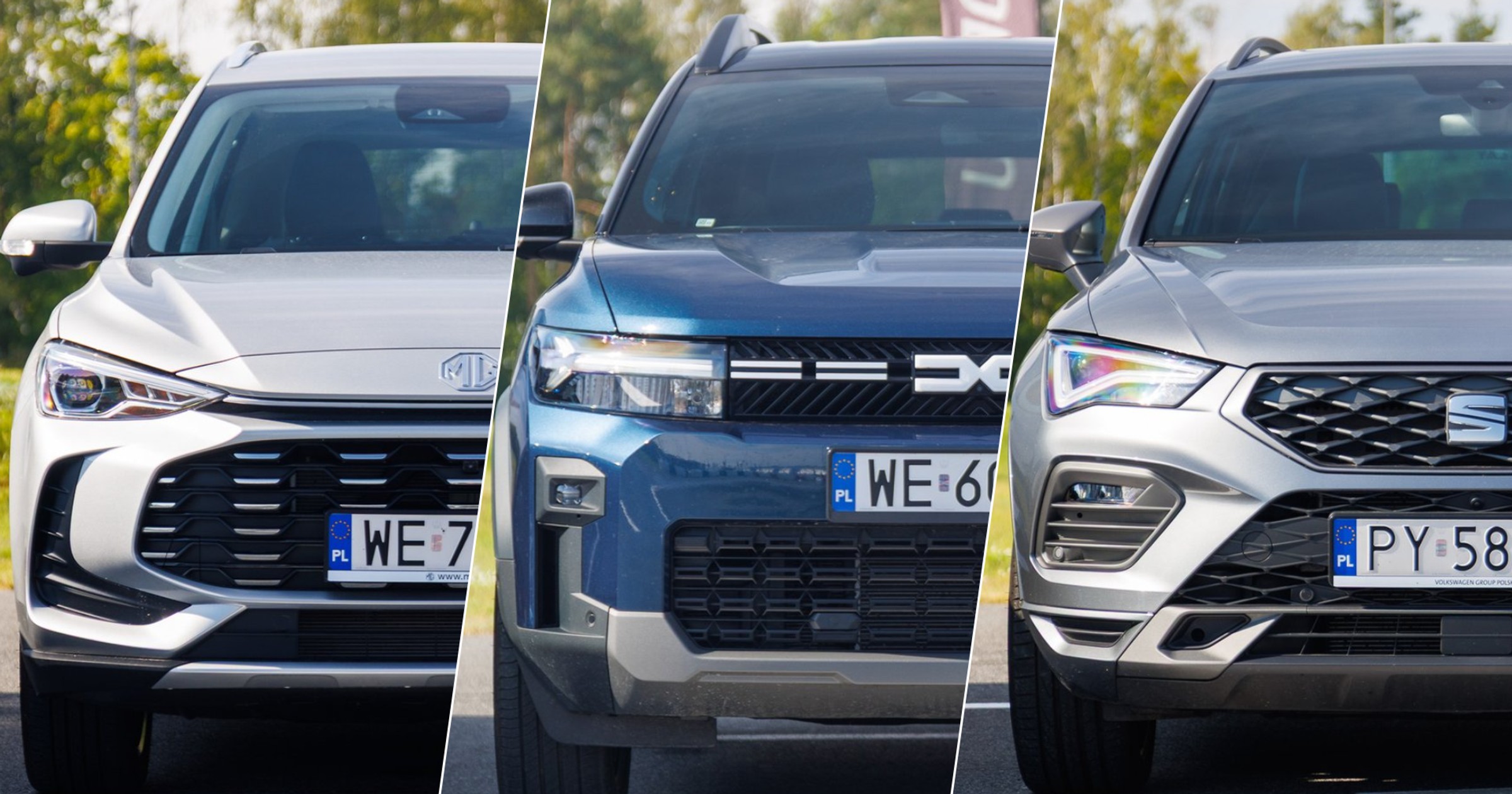 Czy MG ZS jest lepsze niż tanie SUV-y z Europy, czyli Dacia Bigster i Seat Ateca?