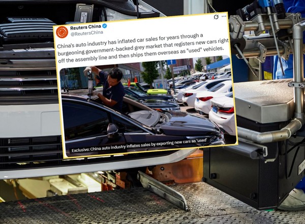 Chińczycy sprzedają nowe samochody jako używane. "Do wysyłki za granicę"