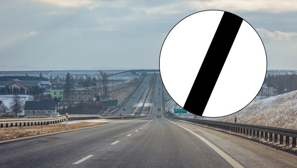 Znak drogowy B-42. Koniec zakazów, ale jakich?