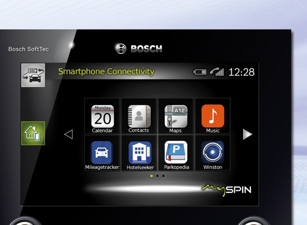 Integracja z telefonem: Bosch mySpin