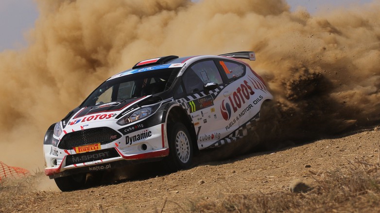 Rajd Cypru 2015 - kejetan Kajetanowicz i Jarosłwa Baran