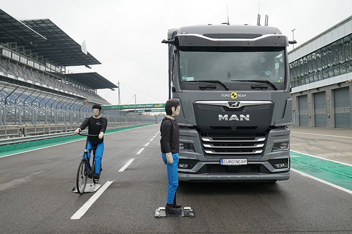 Program oceny Truck Safe: MAN TGX (MY 2025)