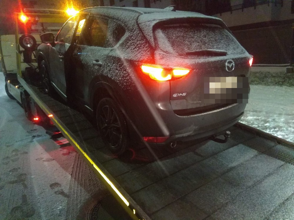 Samochód został zabezpieczony – właściciel szybko go nie odzyska