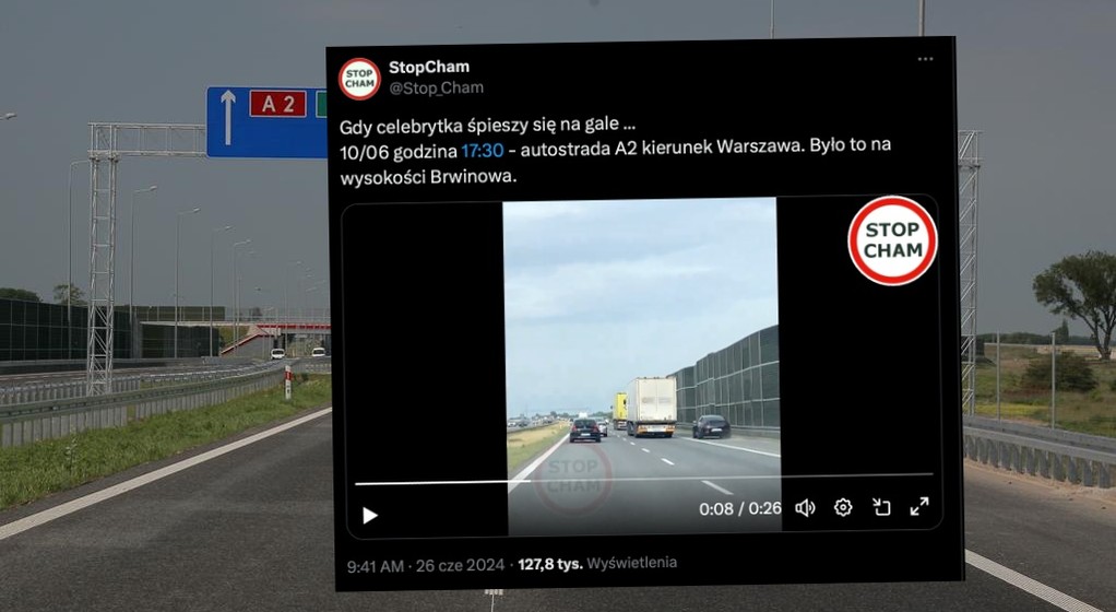 Klaudia El Dursi już odczuła skutki szalonej jazdy kierowcy, który prowadził należącego do niej Mercedesa