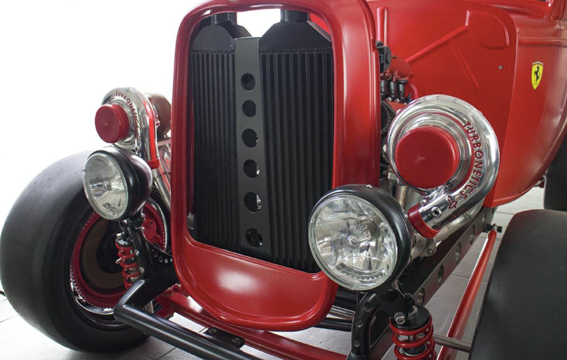 Hot rod Ferrari Turbo