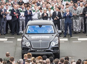 Bentley Bentayga już w produkcji