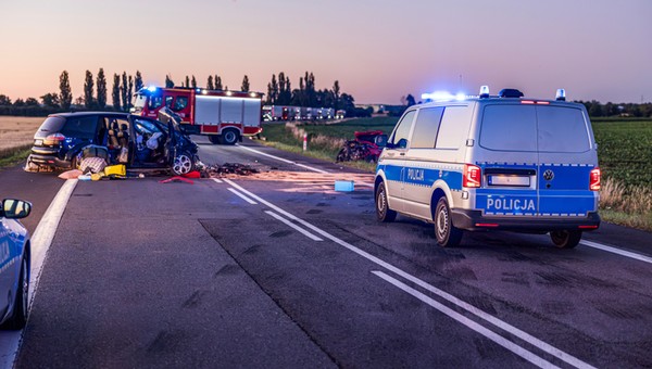 Wypadek drogowy — zdj. ilustracyjne