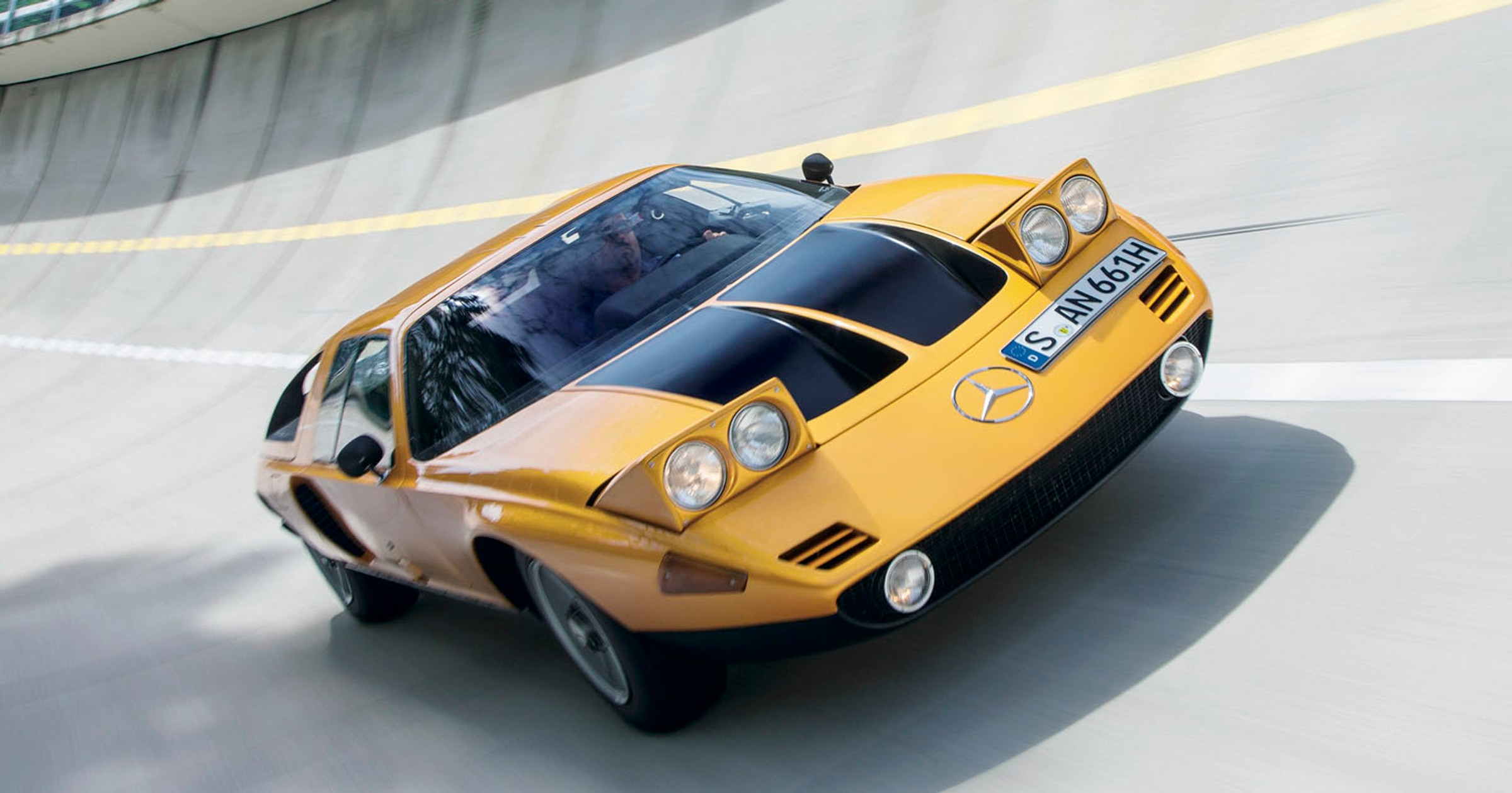 Mercedes C111 - model nieosiągalny