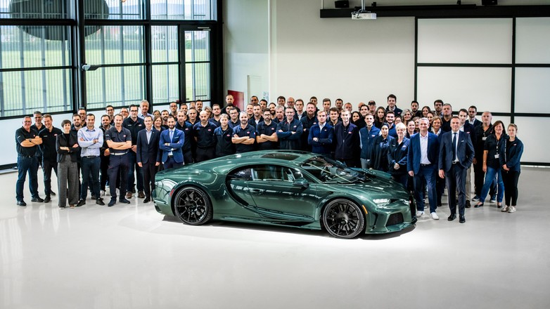 Bugatti świętuje sprzedanie 400 modeli Chiron