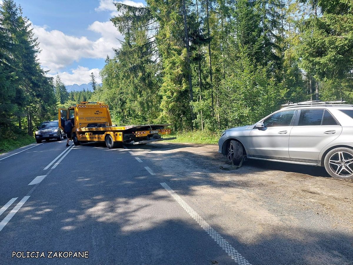 Odholowanie nieprawidłowo zapakowanego pojazdu