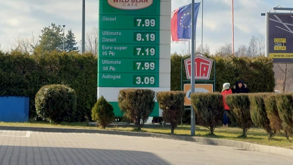 ceny paliw 08.03.2022