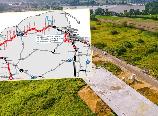 Ekipy dojadą szybciej na plac budowy elektrowni jądrowej. Nowa droga na Pomorzu