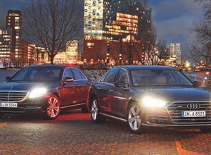Audi A8 5.0 TDI kontra Mercedes S 350 d - szczyt luksusu