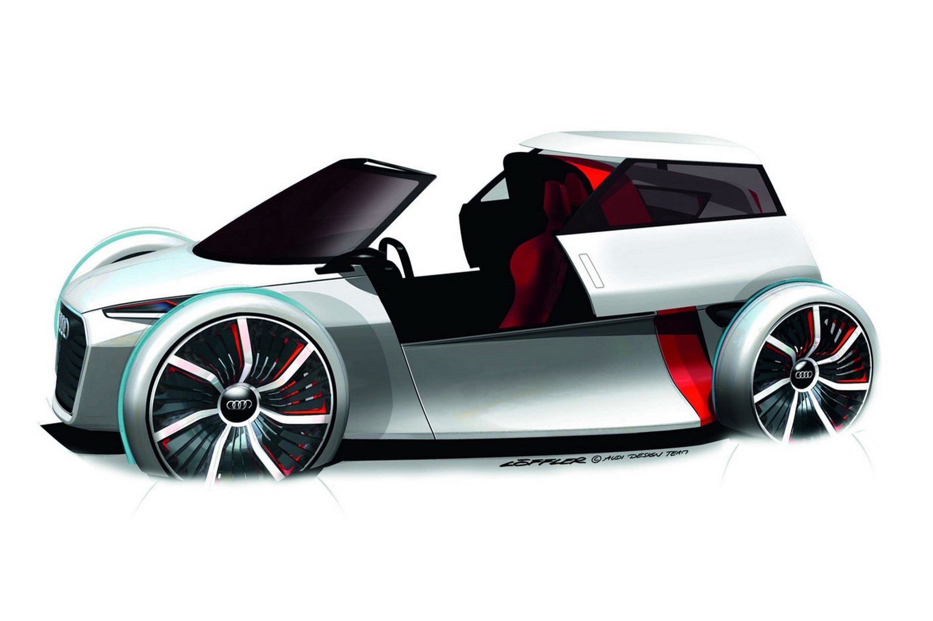 Wizja miejskiego samochodu okiem Audi