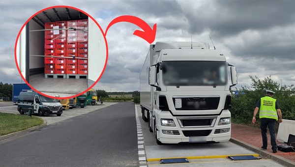 W ten sposób przewoził mięso ciężarówką. ITD ukarała go 22 mandatami