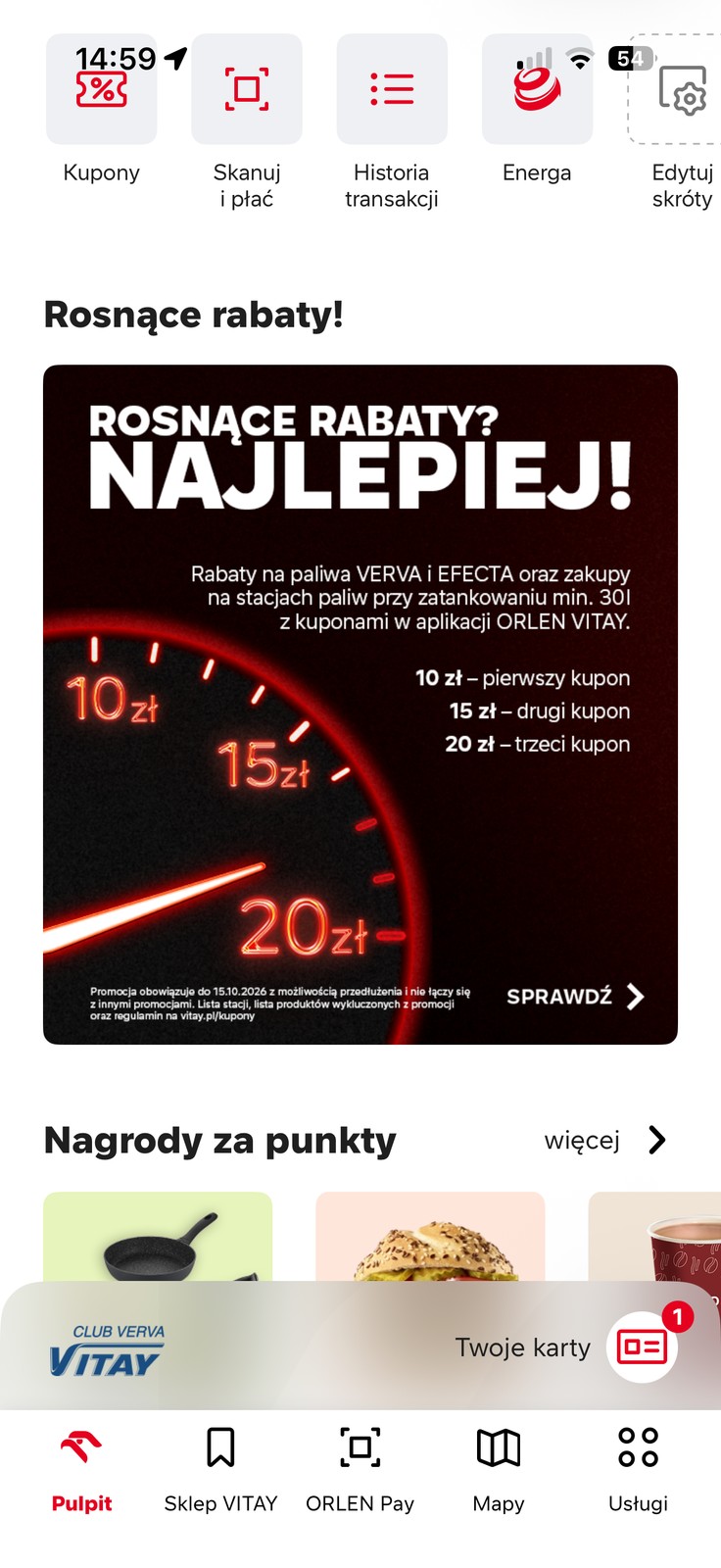Orlen oferuje swoim stałym klientom "rosnące rabaty" na paliwo