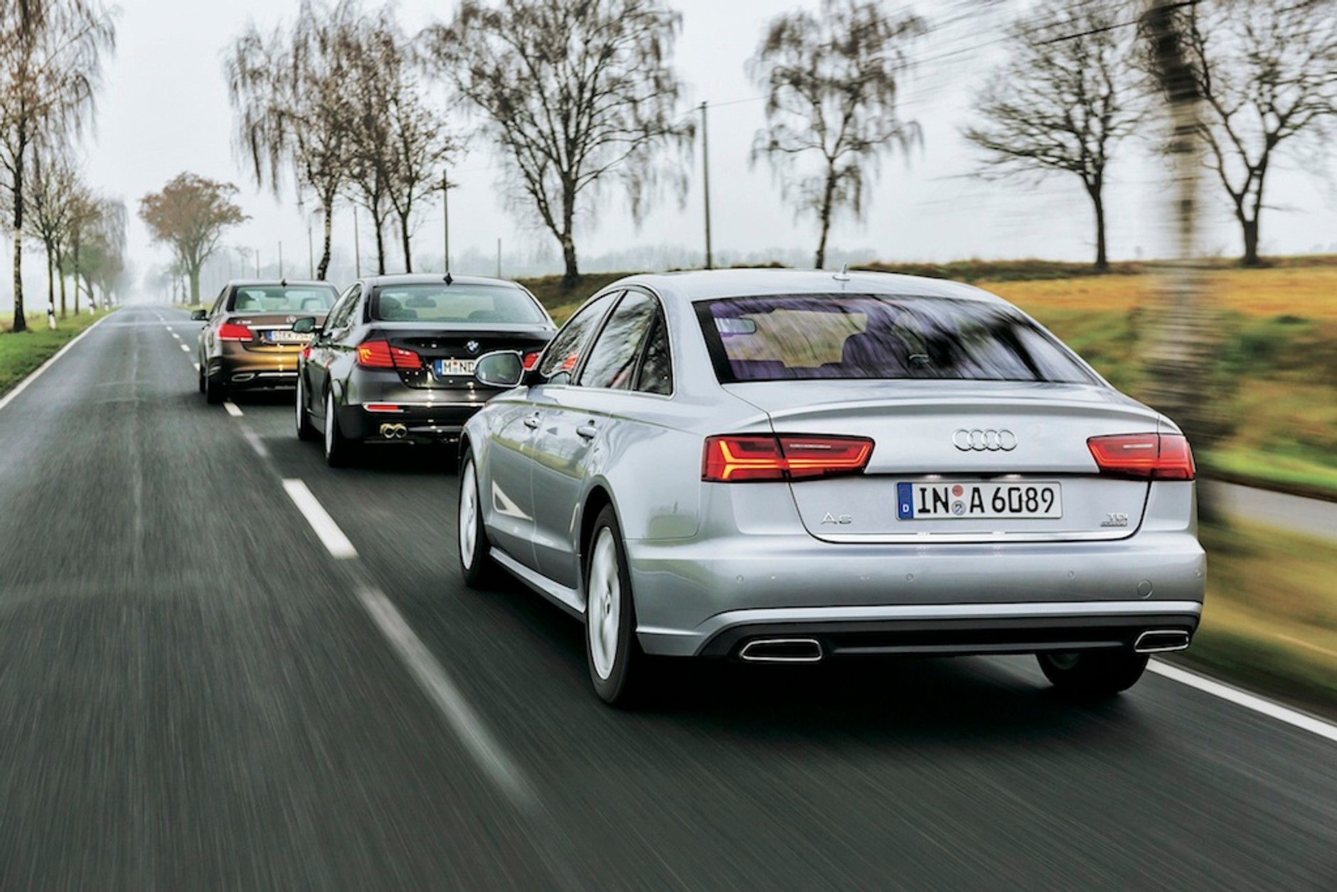 Audi A6, BMW serii 5, Mercedes klasy E