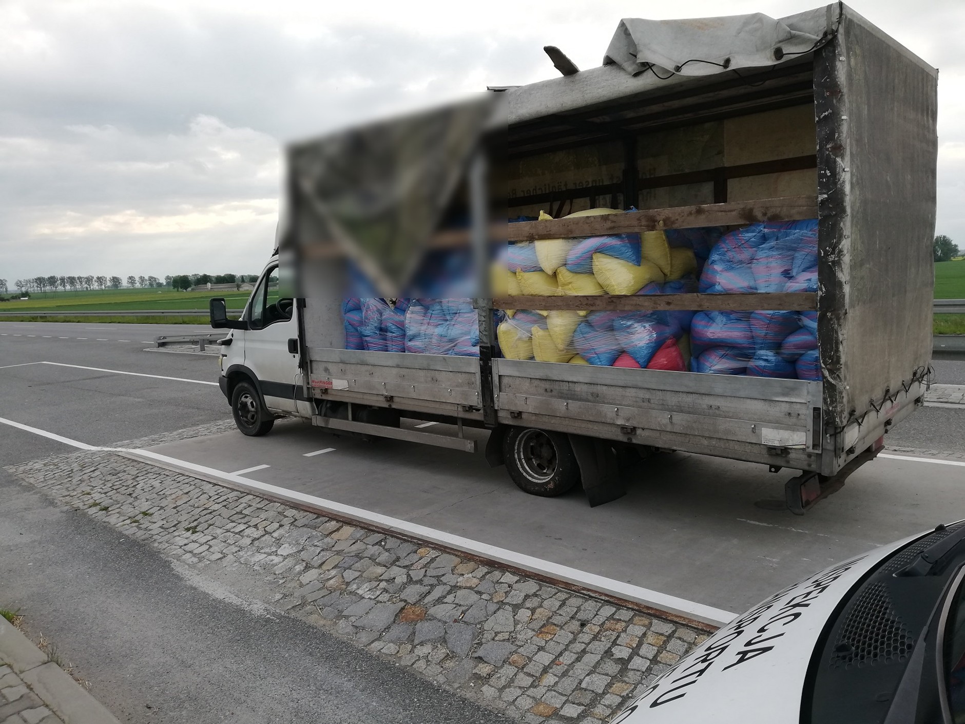 Dostawczak kontrolowany przez GITD ważył niemal 9 ton!