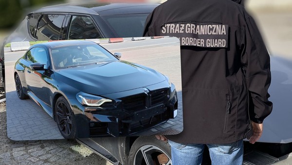 Skradzione w Polsce BMW M2 miało trafić do Emiratów. Służby odzyskały auto w porcie