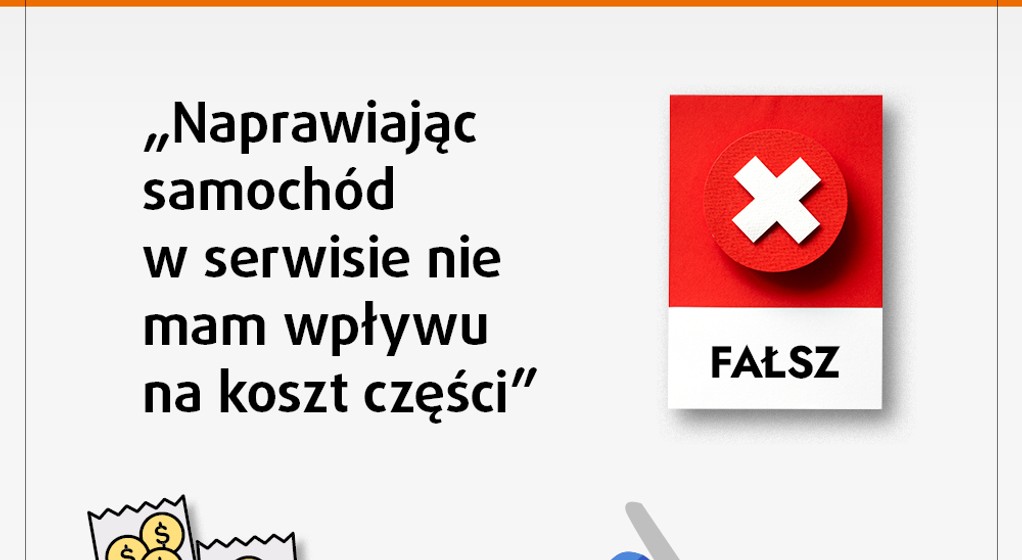 Mity dotyczące części zamiennych
