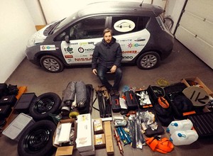 Elektrycznym Nissanem Leaf przez Afrykę – wyprawa Arkadego Fiedlera
