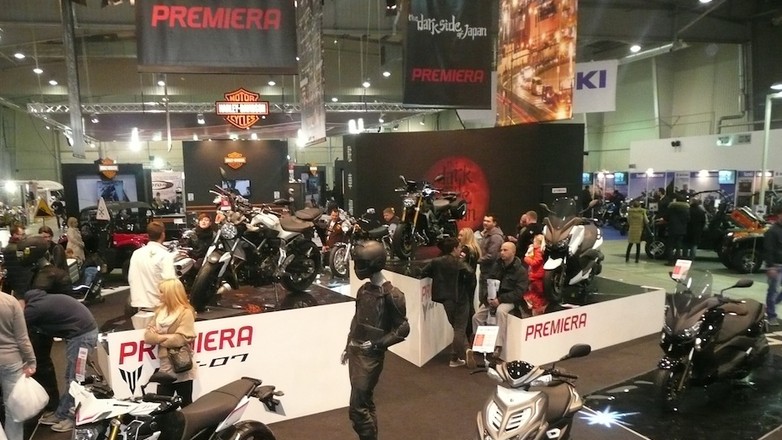 Wystawa motocykli w Warszawie