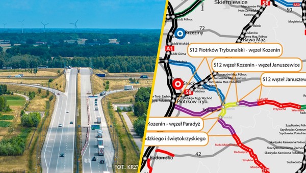 Ważne decyzje dla dróg S74 i S12