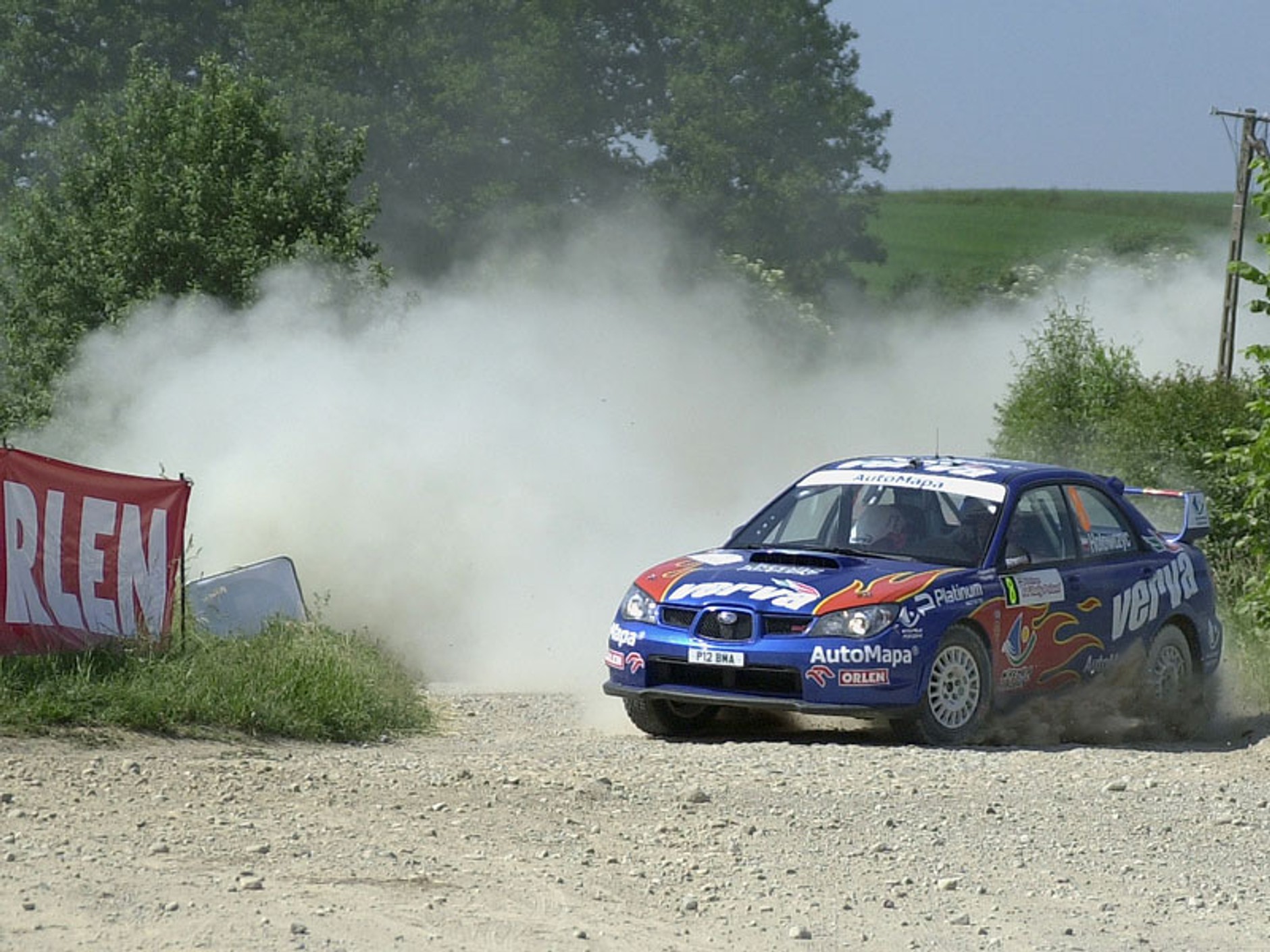 Rajd Polski 2007: wypadek Dudy, kurz i emocje (fotogaleria)