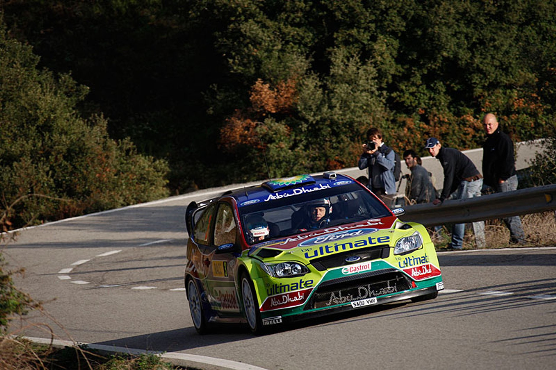 Rajd Hiszpanii 2009: Citroën mistrzem, Hirvonen wciąż liderem - fotogaleria Rallyworld©Willy Weyens