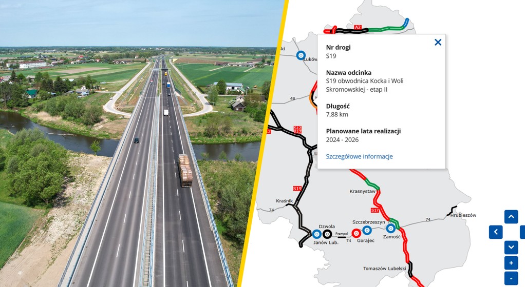 Obwodnica na S19 otwarta. Teraz ma dwie jezdnie