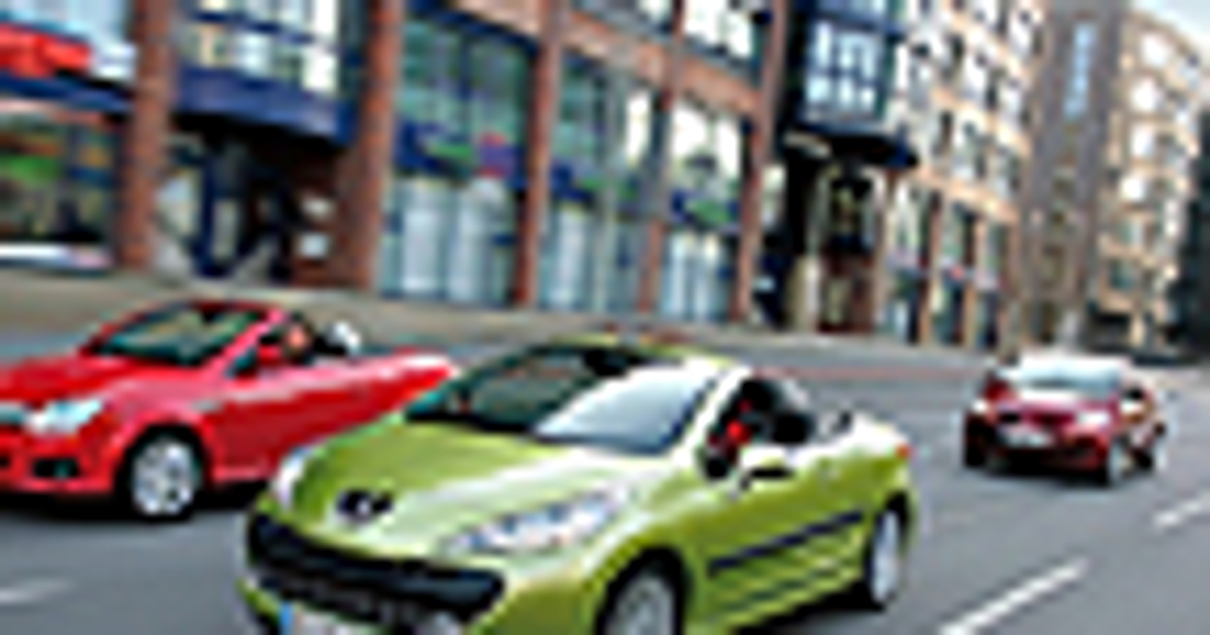 Opel Tigra, Peugeot 207CC, Mitsubishi Colt CZC - Na słońce i na deszcz!