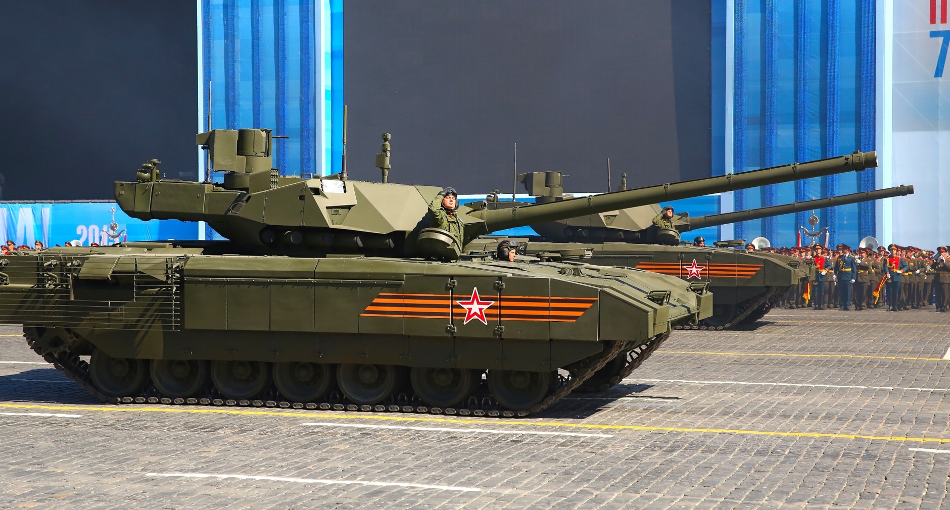 Czołg T-14 Armata z rosyjskich zakładów Uralwagonzawod