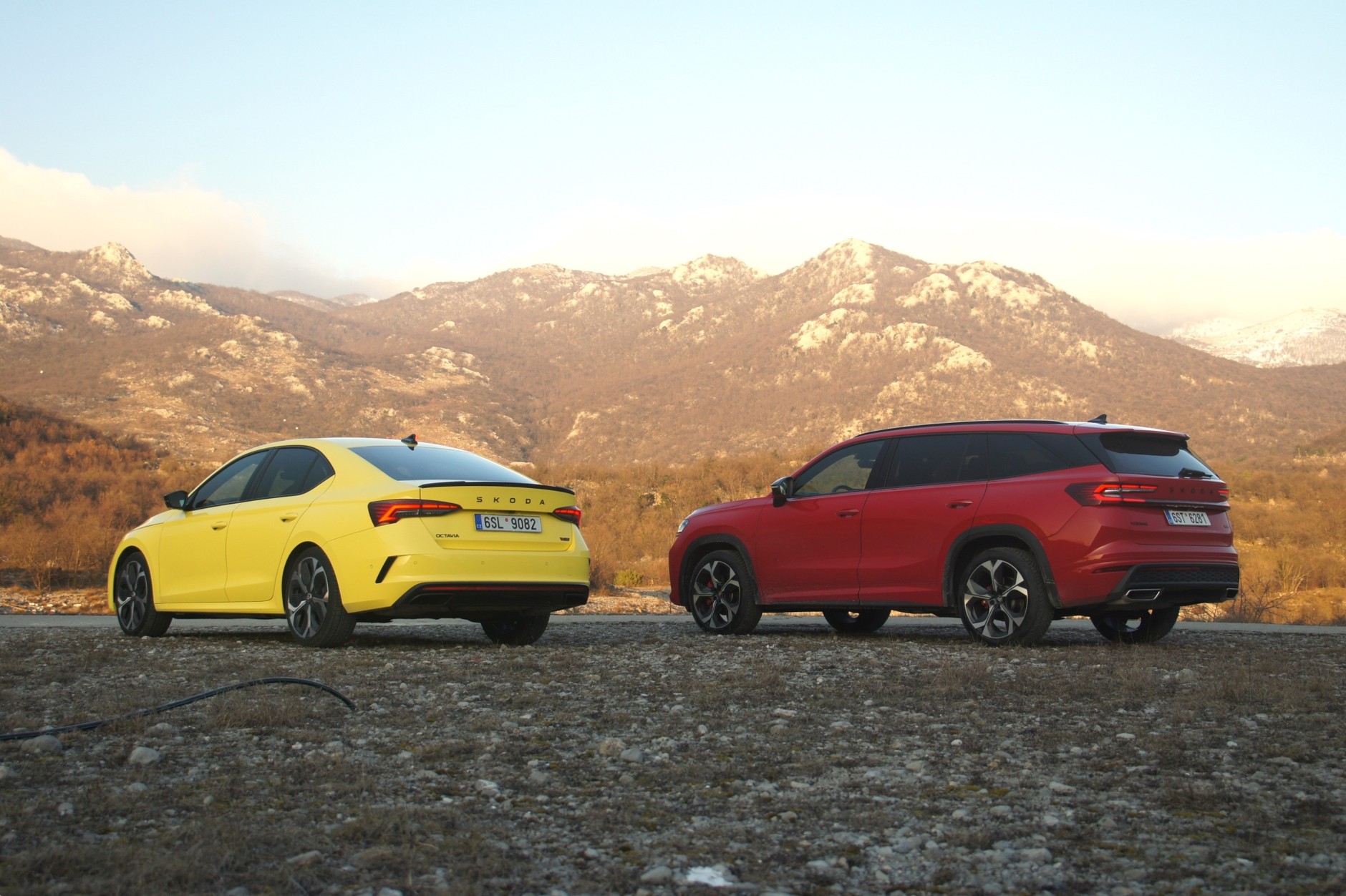 Skody Octavia i Kodiaq RS