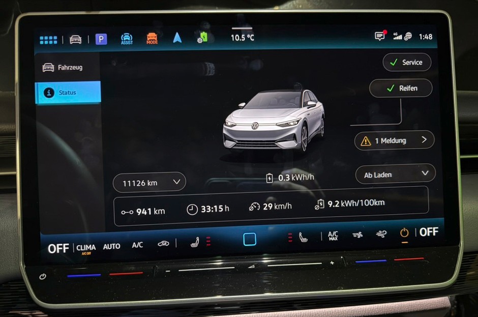 Volkswagen ID.7 Pro S w teście wydajności