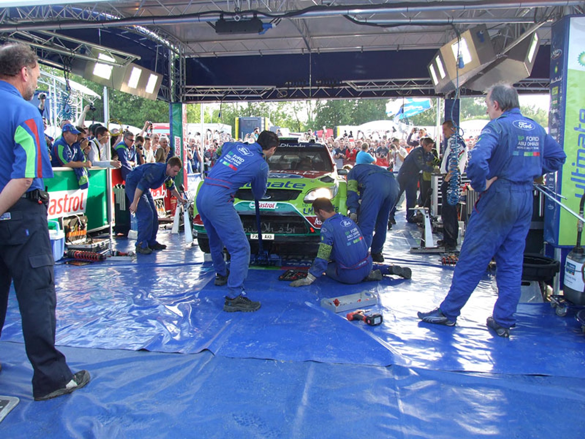 Rajd Polski 2009: tak wyglądały kulisy... (fotogaleria Marcin Karaczun)