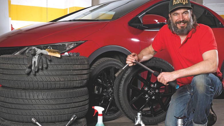 Montaż kół z oponami letnimi - sam wymień koła!