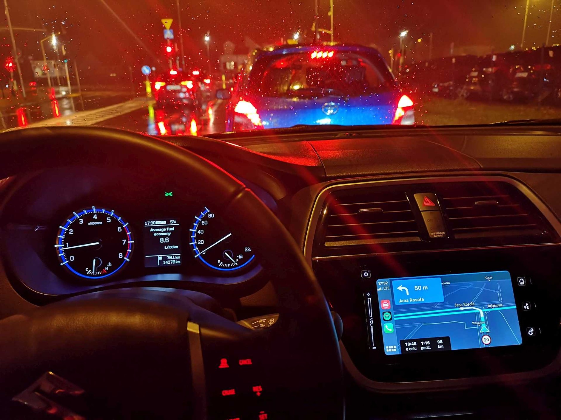 Test nawigacji na południowej obwodnicy Warszawy - TomTom